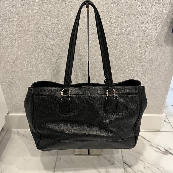 Cole Haan Black Tote/Laptop Bag - Picture 3 of 11